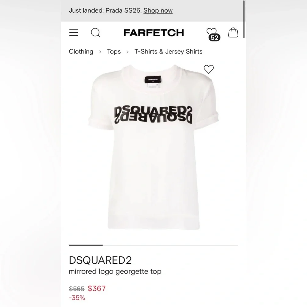 DSQUARED2 Silk t-shirt - Picture 3 of 16